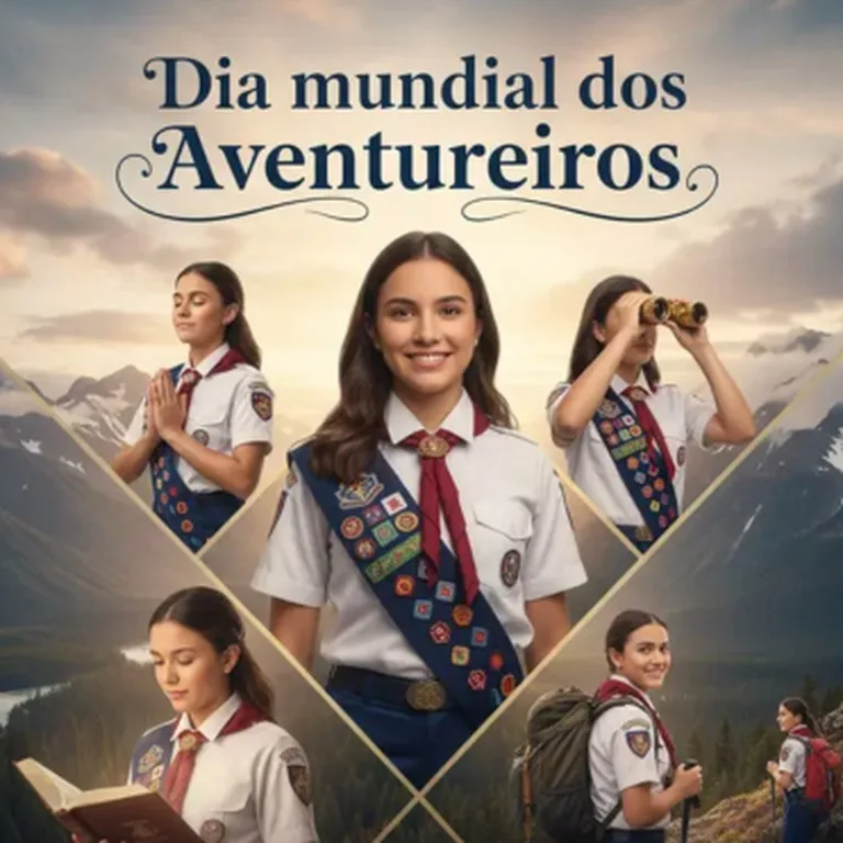 Foto com IA do tema Dia Mundial dos Aventureiros